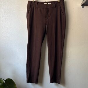 A New Day Brown Houndstooth Trousers Size 6